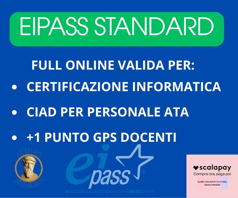 EIPASS Standard Ciad Digicomp 2.2