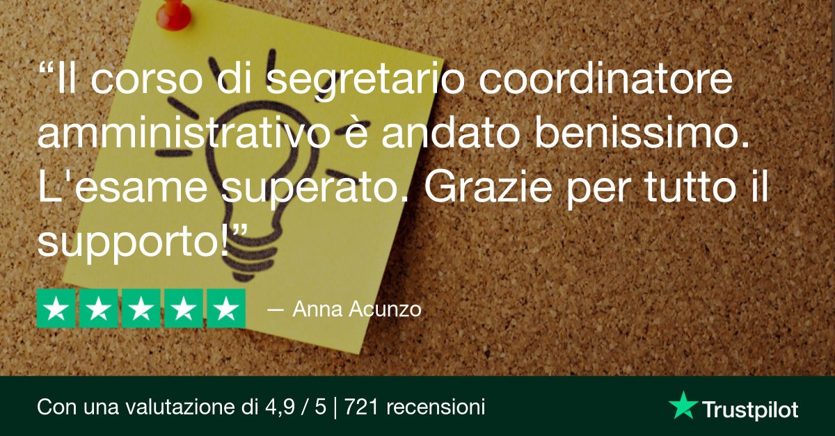 CORSO DI SEGRETARIO COORDINATORE AMMINISTRATIVO