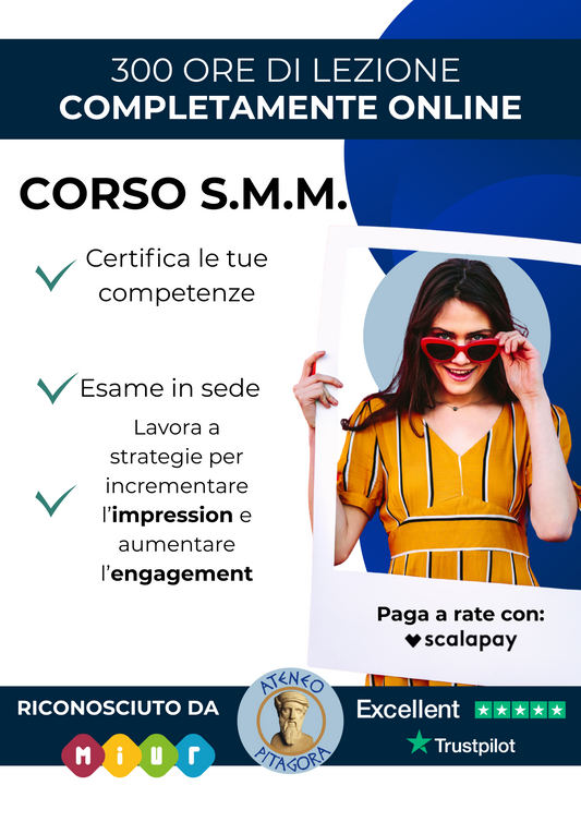 CORSO SOCIAL MEDIA MANAGER