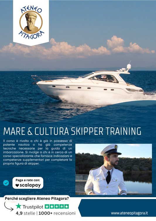 CORSO "Mare & Cultura Skipper Training"