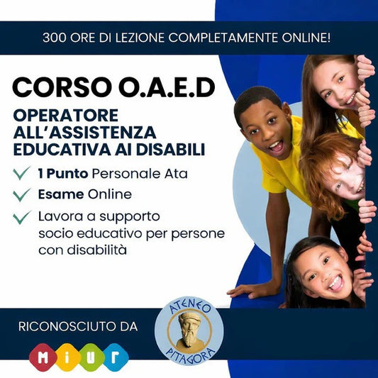Corso  Operatore all’Assistenza Educativa ai Disabili OAED
