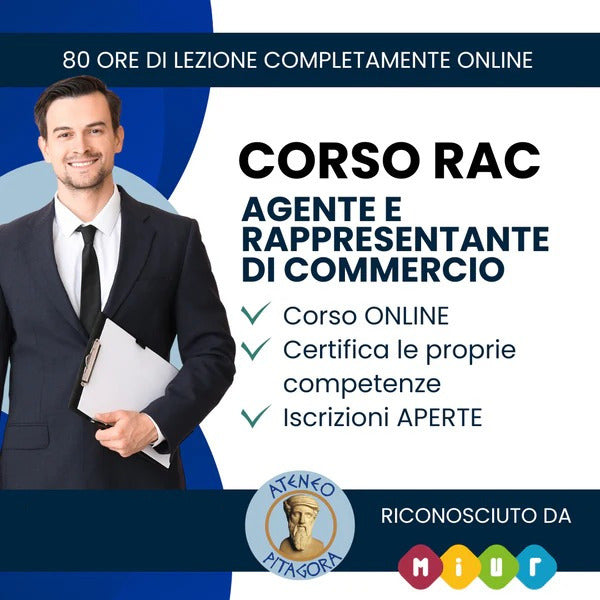 CORSO RAC Agente e rappresentante di commercio