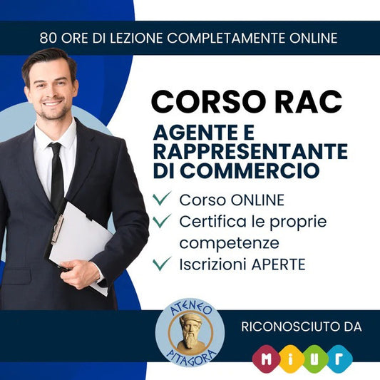 CORSO RAC Agente e rappresentante di commercio